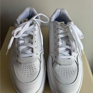 Puma Kareem Rebelle White Sneakers Size 8 LIKE NEW